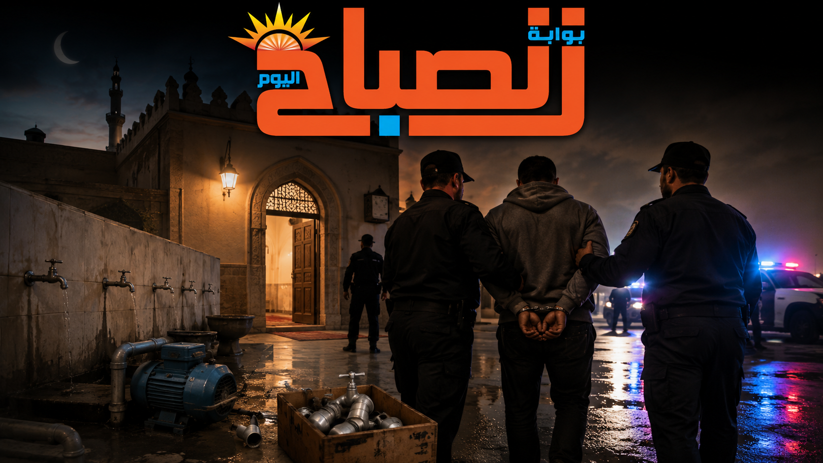 القبض على حرامي حنفيات المسجد في المنيا